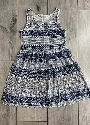Хлопковый сарафан h&m