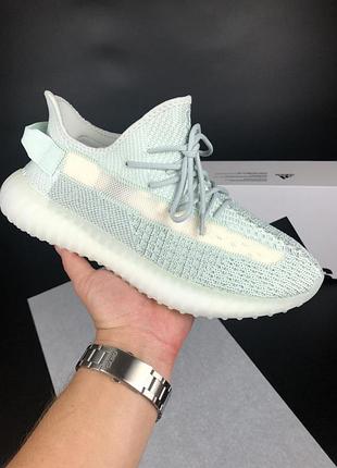 Steely yeezy boost 350 мятні чоловічі кросівки