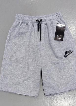 Летние классные детские шорты nike на 10-14 лет для мальчиков стильные красивые трикотажные шорты на подростка