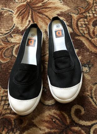 Кеды fashion без пятки