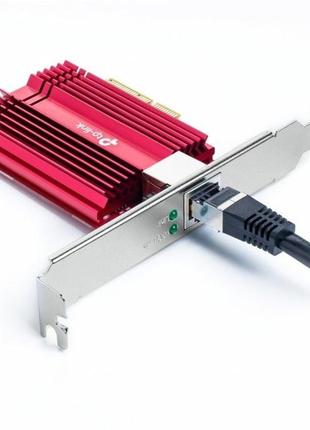 Сетевой адаптер tp-link tx401 pci express/rj-45 10гбит/с3 фото