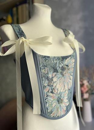 Корсет корсаж ручная работа