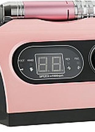 Фрезер bucos zs-717 pink professional 65w/35000 об. український посібник + 6 покращених фрез 000002992
