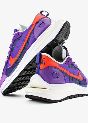 Мужские кроссовки sacai x nike vaporwaffle "dark iris4 фото