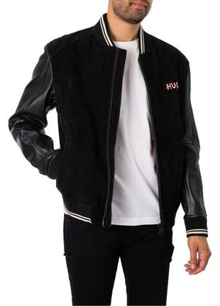 Куртка кожаная hugo boss