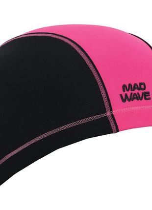 Шапочка для плавания текстильная для взрослых madwave lycra duotone m052702 цвета в ассортименте