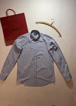 Мужская стильная рубашка hugo boss оригинал