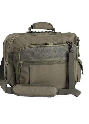 Сумка-рюкзак aviator document case олива mil-tec німеччина