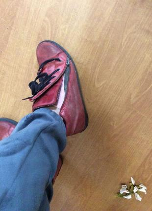 Кеды кожаные р.39  25см 5