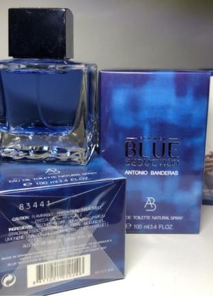 Туалетна вода antonio banderas blue seduction антонио бандерас блу седакшн 100 мл