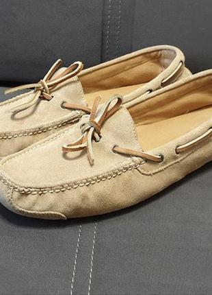 Мужские кожаные мокасины от люксового американского бренда cole haan