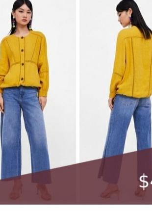 Блуза льон zara
