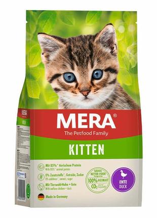Mera cats kitten duck (мера кіттен) сухий беззерновий корм для кошенят з качкою
