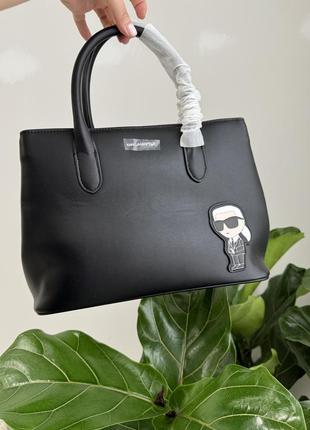 Шкіряна сумка karl lagerfeld