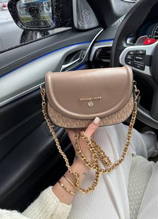 Сумка женская в стиле michael kors beige