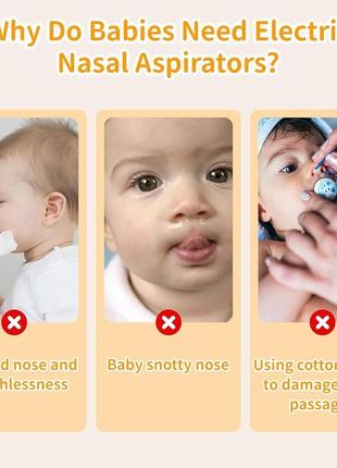Аспиратор для носа для младенцев aosite baby nasal sucker
