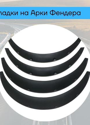 Накладки на арки ваз 2110 и 2112 фендера расширители арок накладки. пластик абс. комплект 4шт.