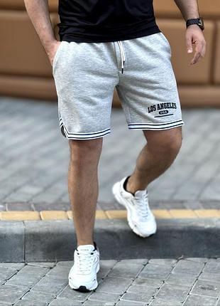 Стильные мужские шорты петля с принтом los angeles astras лос анджелес