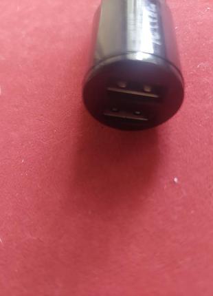 Автомобільний зарядний пристрій 2usb optima  black . 7