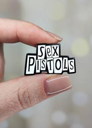 Металлический значок, пин "sex pistols" (знач0743)