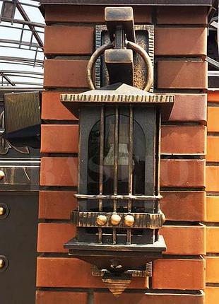 Кованые бра ручной работы в технике художественной ковки