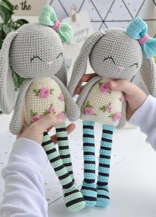 Зайчик, перша іграшка, іграшка для сну, пасхальний кролик