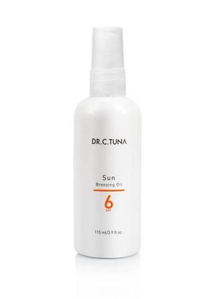 Бронзуюча олія sun dr. tuna 6 spf, 115 мл