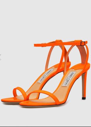 Кожаные босоножки  jimmy choo