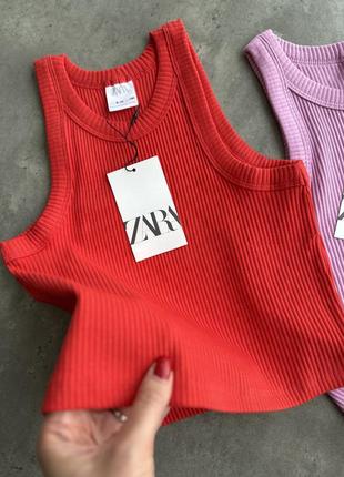 В наявності топ в рубчик zara2 фото