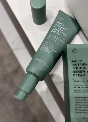 Allies of skin денний крем для обличчя multi nutrient & dioic renewing cream 50 ml