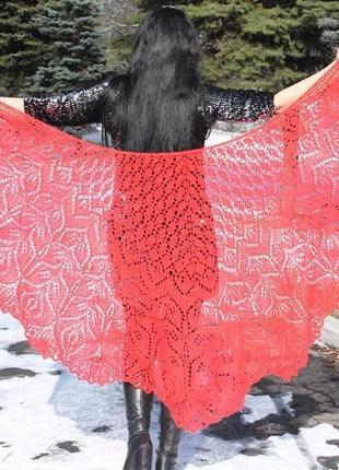 Шикарная яркая шаль амитола