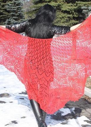 Шикарная яркая шаль амитола