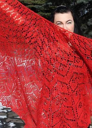 Шикарная яркая шаль амитола