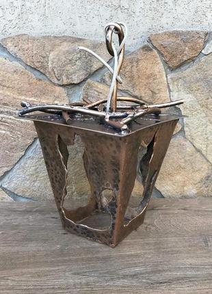 Настенный бра ручной ковки4 фото