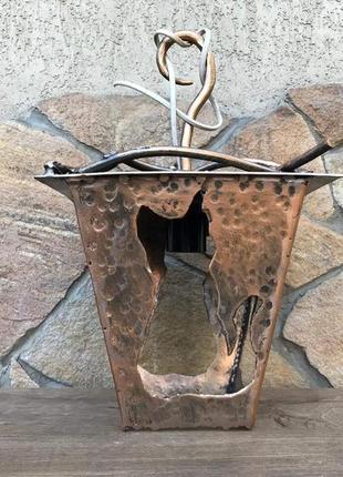 Настенный бра ручной ковки2 фото