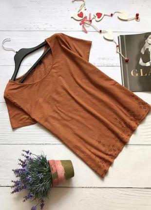 Замшева  футболка esmara