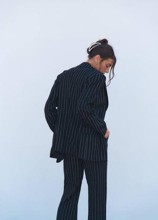 Льняной костюм пиджак жакет и брюки штаны лен8 фото