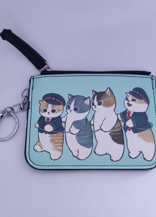Гаманець монетниця котики поліцейські