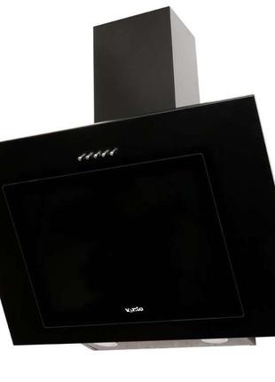 Вытяжка ventolux fiore 60 bk (1000) pb - наклонная на кухню. вытяжка кухонная. *скидка в описании.