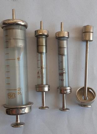 Набор шприцов инъекционных ссср