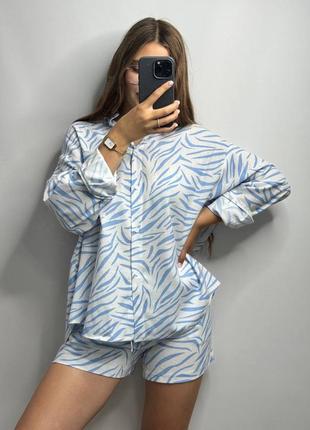 Костюм из льна