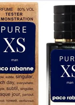 Paco rabanne pure xs тестер lux мужской 60 мл