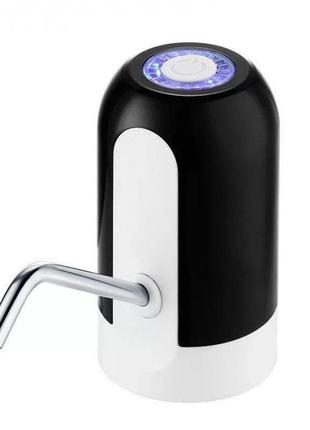Електрична акумуляторна помпа для води charging pump c60 чорна