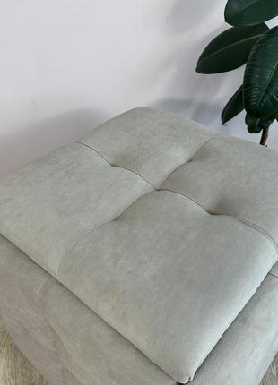 Пуф-трансформер 5в1 пиковка черный каркас выбор