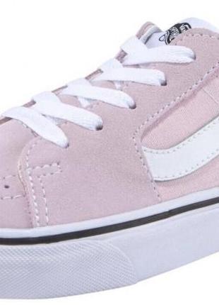 Кеды vans sk8-low orchid ice/true white размер 39 eu/ стелька 25 см.