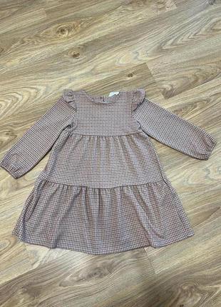 Платье теплое на 5-6 лет