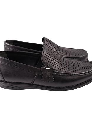Туфлі чоловічі altura чорні натуральна шкіра, 41