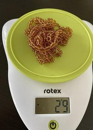 Бусы бисер винтаж