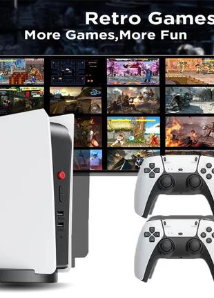 Игровая приставка\консоль hdmi 64gb 10000 игр с джойстиками 2 шт m5 4k classic