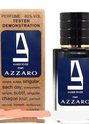 Azzaro amber fever тестер lux мужской 60 мл